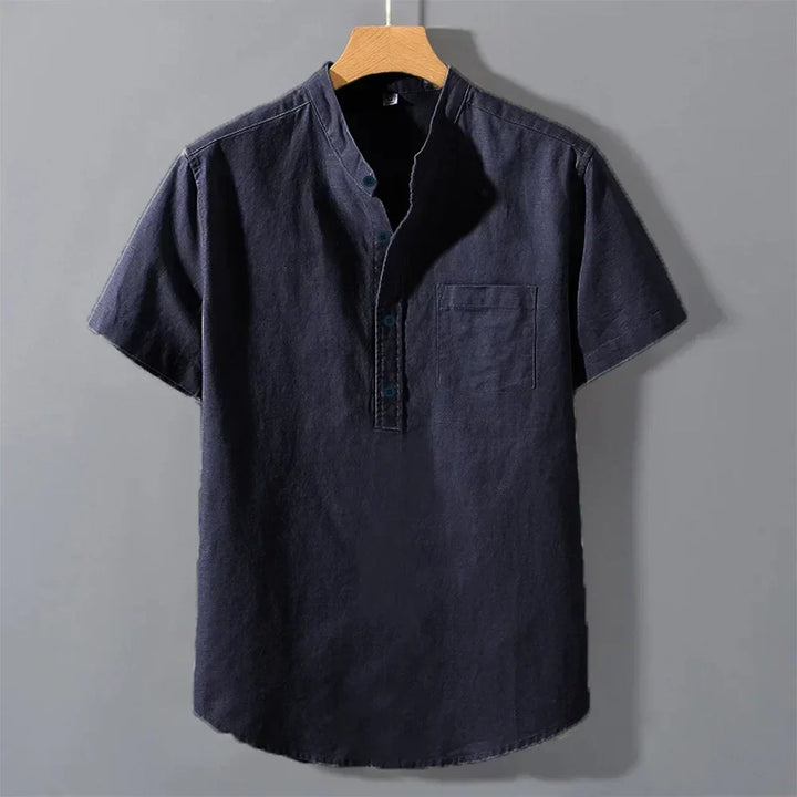 Vartos Cotton-Linen T-Shirt