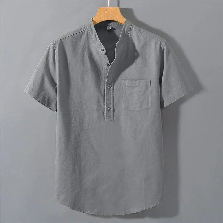 Vartos Cotton-Linen T-Shirt