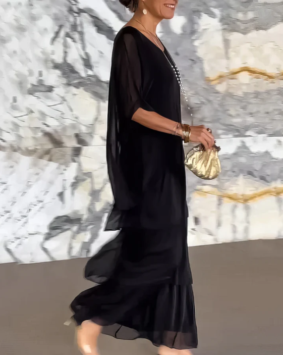 Lara | Elegant Flowing Maxi Dress